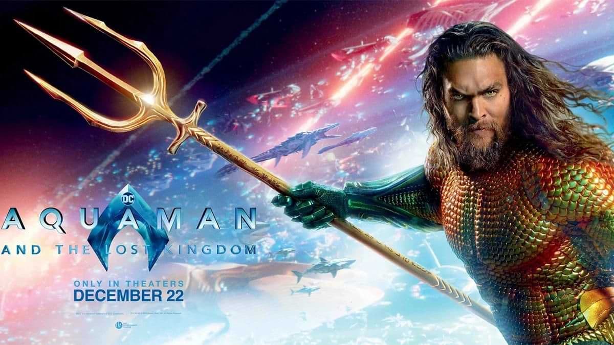 Аквамен и потерянное царство постер