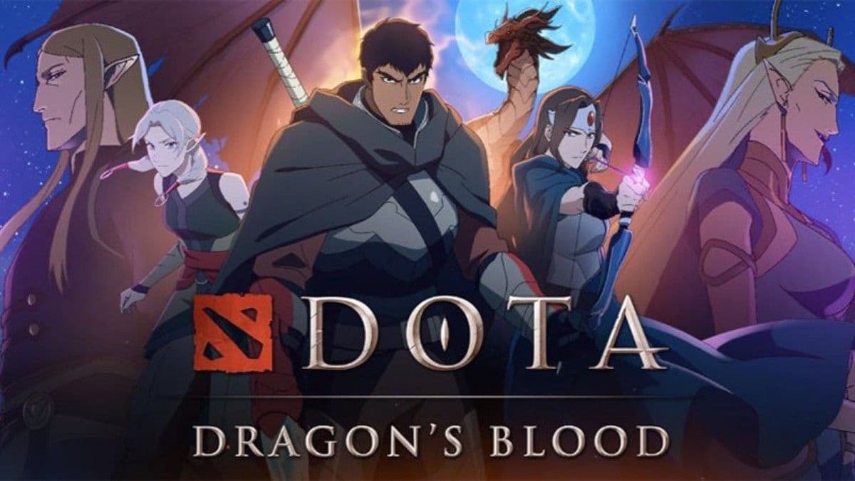 DOTA: Кровь дракона постер