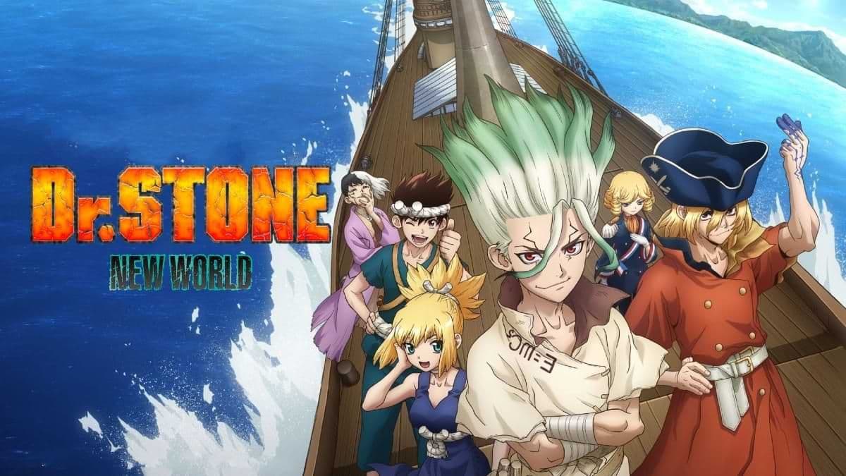 Доктор Стоун 3 сезон часть 2 постер