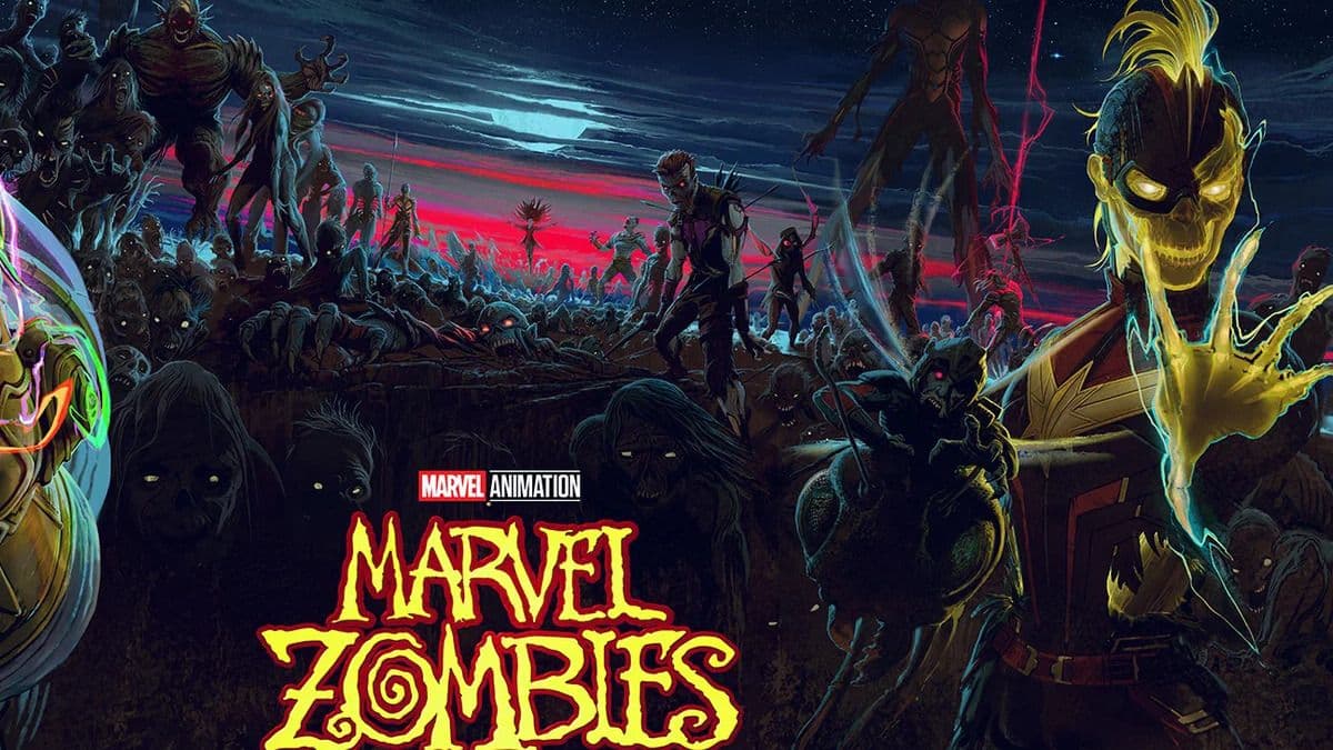 Зомби Marvel постер